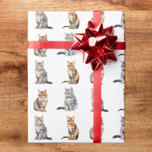 Niedliches Cat Wrapping Paper