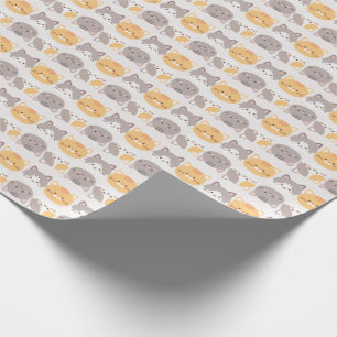 Niedliches Cat Wrapping Paper Geschenkpapier
