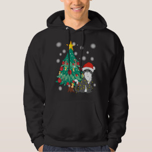 Niedliches Cat Xmas Kitten Weihnachtsoutfit Weihna Hoodie