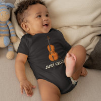 Niedliches Cellist Baby Showgag-Geschenk