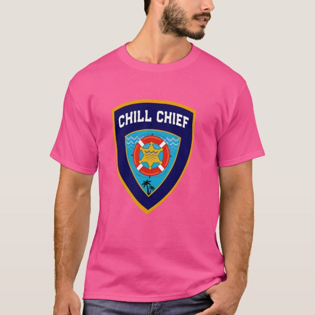Niedliches CHILL CHIEF Beach Vacacation Squad Chil T-Shirt (Vorderseite)