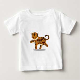Niedliches Chinesisch Zodiac Tiger Baby T-shirt