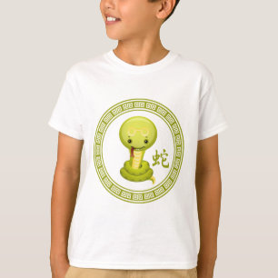 Niedliches chinesisches Jahr der Schlange T-Shirt