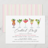 Niedliches Cocktail-Party | Spaß Frauen zum Geburt