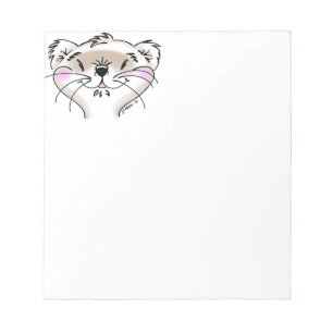 Niedliches Comic Notizblock