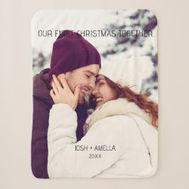 Niedliches Couple Custom Foto Sherpadecke