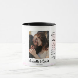Niedliches Couple Custom Foto Tasse