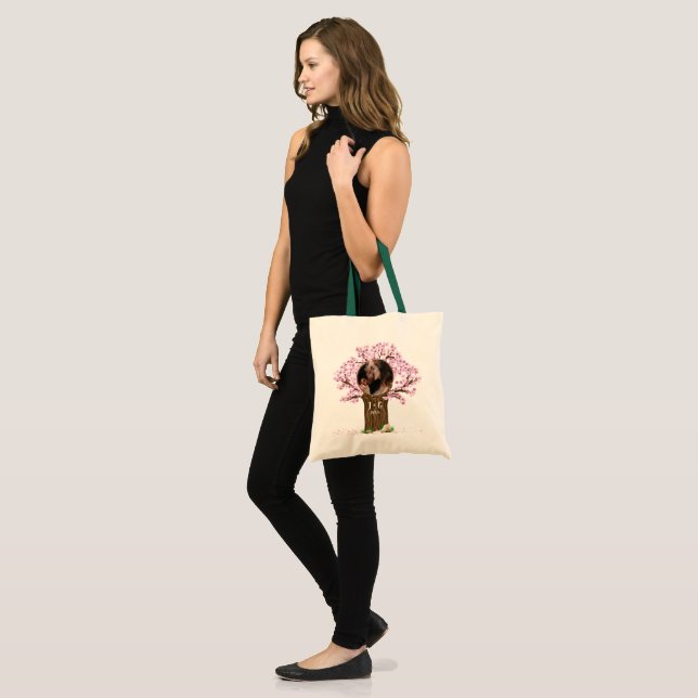 Niedliches Couple Custom Foto Tragetasche (Vorderseite (Model))