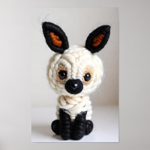 Niedliches Crochet Toy Poster