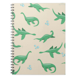 Niedliches Cryptid Loch Ness Monster-Notebook Notizblock
