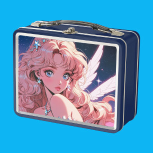 Niedliches Cupid Metal Lunchbox