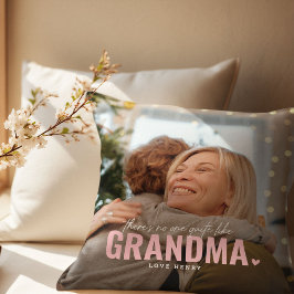 Niedliches Custom Foto Keepake GRANDMA Geschenk Kissen