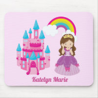 Niedliches Custom Pink Princess Castle Fairy Tale