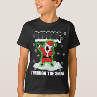 Niedliches DABBEN DURCH DEN SCHNEE, Üppig Sweater T-Shirt