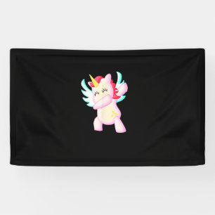 Niedliches Dabbing Einhorn Shirt _ Kleines Einhorn Banner