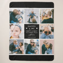 Niedliches "Daddy & Me" Foto Collage 1. Vatertag