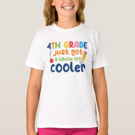 Niedliches Design 4. Klasse got einfach viel coole T-Shirt