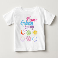 Niedliches Design der Blume Galaxy Group