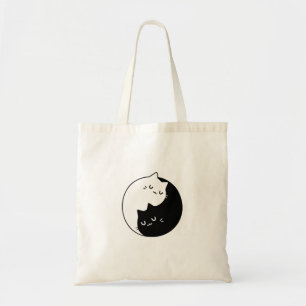 niedliches Design der Liebe Yan und Yang Tragetasche