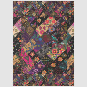 Niedliches Design für den Blumenspass Boho Seidenpapier