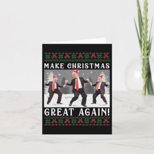Niedliches Design macht Weihnachten wieder großart Karte
