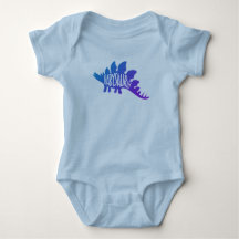 Niedliches Design von Baby Dinosaur in Blau