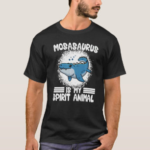 Niedliches Dino Mosasaurus ist mein Spirit Animal  T-Shirt