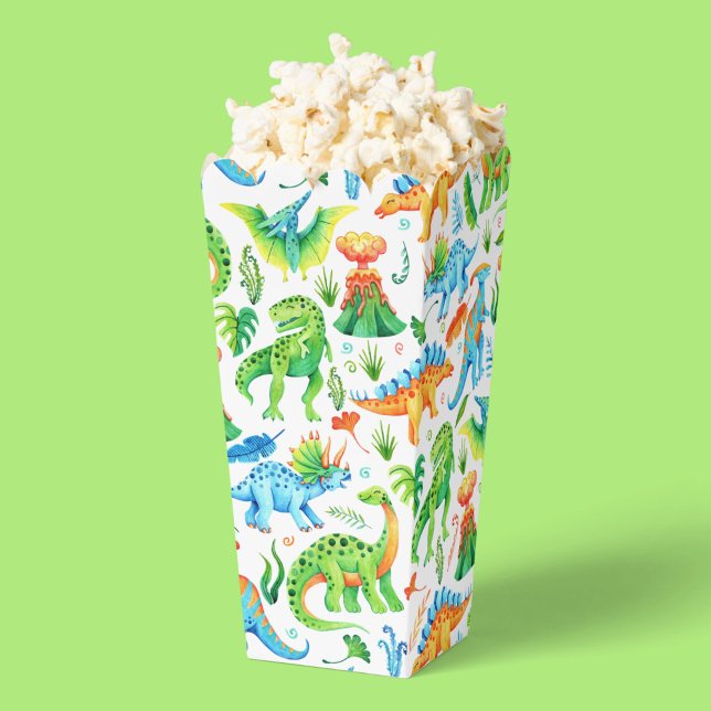 Niedliches Dinosaurier Boy's Birthday Dino Party Geschenkschachtel (Cute Dinosaurs Boy's Birthday Favor Boxes)