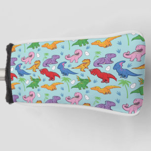 Niedliches Dinosaurier-Muster Golf Headcover