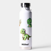 Niedliches Dinosaurier Muster Kids Personalisierte