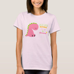 niedliches Dinosaurier-Shirt T-Shirt