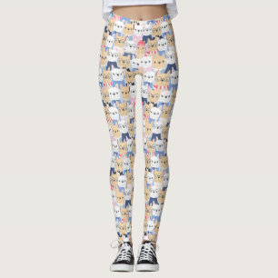 Niedliches Dog-Muster Leggings