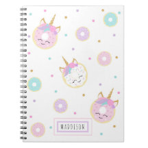 Niedliches Donut-Notebook - Spiral Bound Notebook