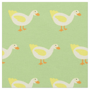 Niedliches Duck Kid Baby Kinderzimmer blassgrün Stoff