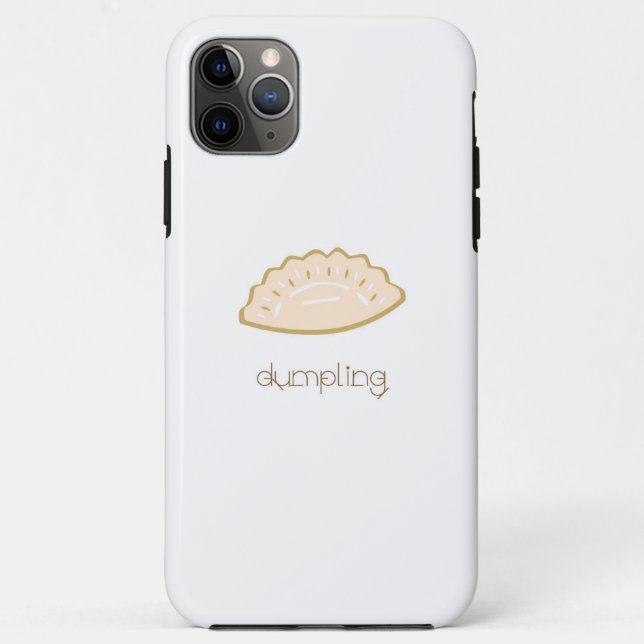 Niedliches Dumpling iPhone Case (Rückseite)