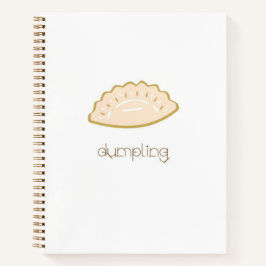 Niedliches Dumpling-Notebook Notizbuch