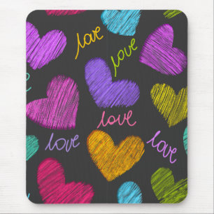 Niedliches, dynamisches Skript mit Liebe Mousepad