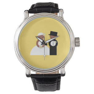Niedliches Ehepaar Armbanduhr