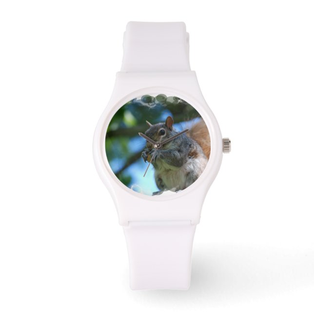 Niedliches Eichhörnchen Armbanduhr (Vorderseite)