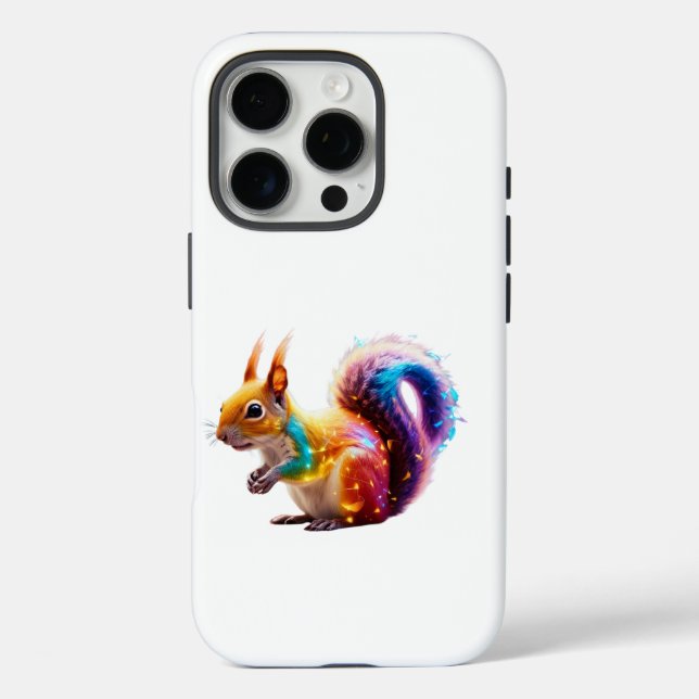 Niedliches Eichhörnchen iPhone 16 Pro Hülle (Rückseite)