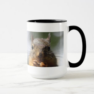 Niedliches Eichhörnchen-lächelndes Foto Tasse