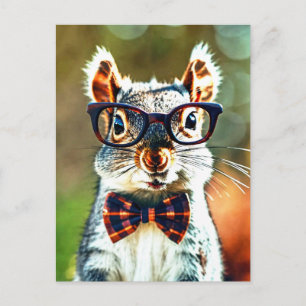 Niedliches Eichhörnchen Postkarte