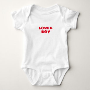 Niedliches, eigenständiges Kleinkind Lover Boy Ba Baby Strampler