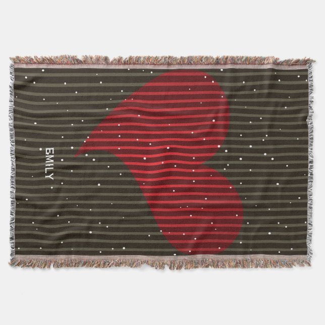 Niedliches Einfaches funkelndes Herz Decke (Vorderseite)