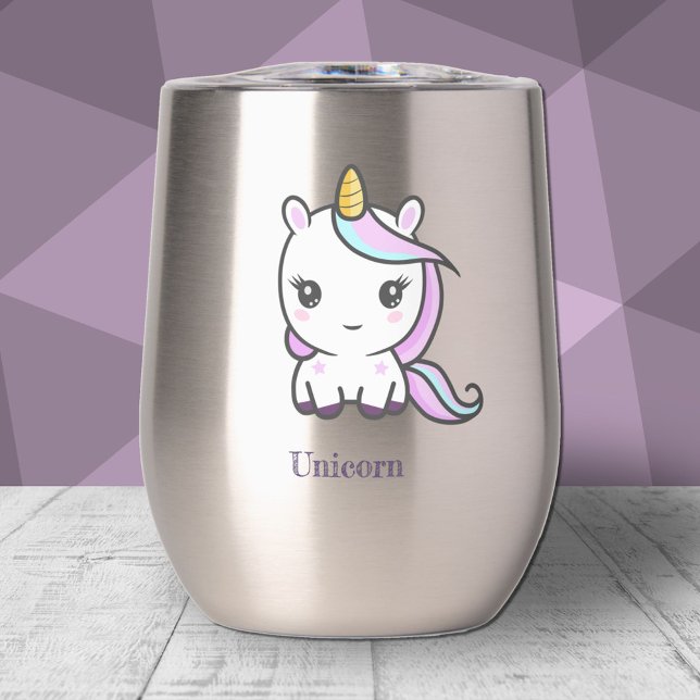 Niedliches Einhorn (Cute Unicorn Tumbler)