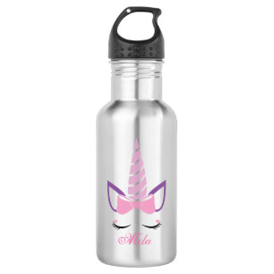 Niedliches Einhorn Edelstahlflasche