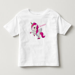 Niedliches Einhorn Kleinkind T-shirt