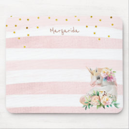 Niedliches Einhorn Magical Girl Mousepad