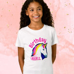 Niedliches Einhorn Magisches Geburtstagsmädchen T-Shirt<br><div class="desc">Niedlich Unicorn Magical Birthday Girl T - Shirt. Der T - Shirt besticht durch ein niedliches und wunderschönes Einhorn,  das zeichnend und farbenfrohe Sterne ausstrahlt.</div>