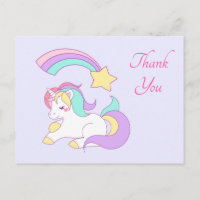 Niedliches Einhorn mit farbenfroher Shooting Star 